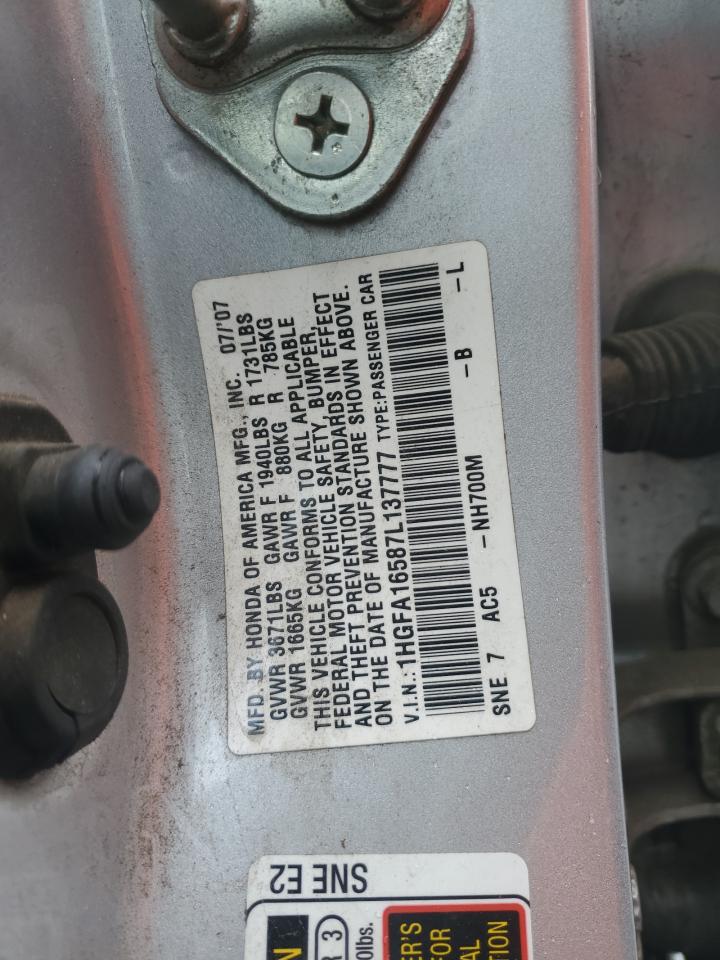 2007 Honda Civic - Image 12
