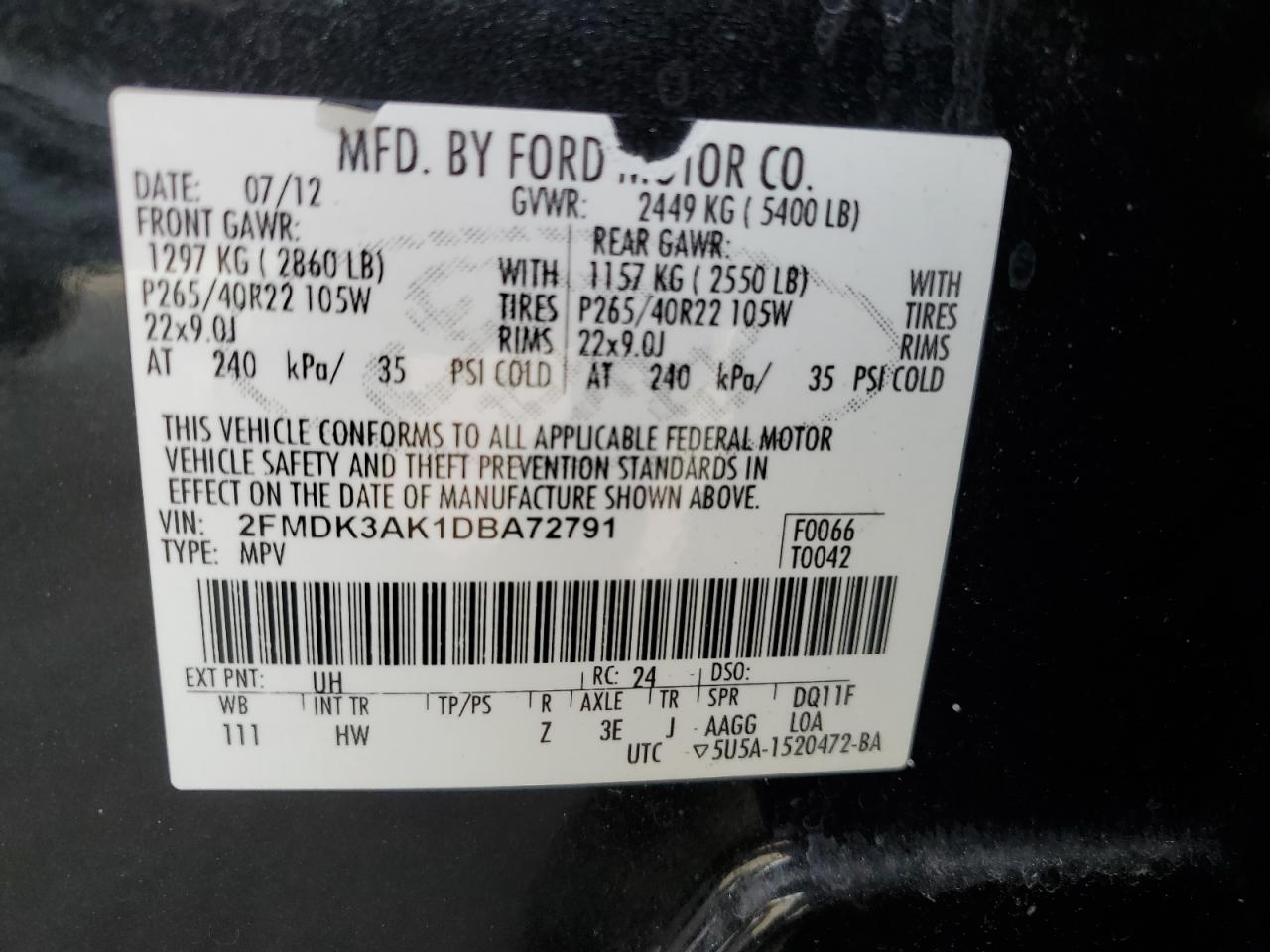 2013 Ford Edge - Image 13
