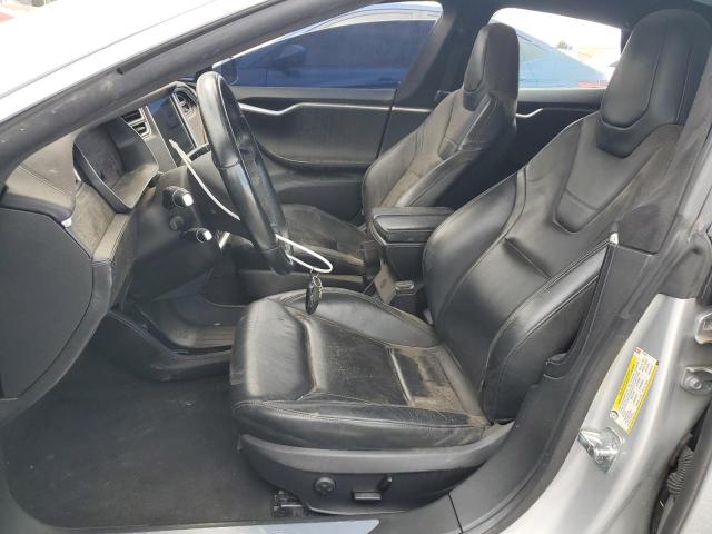 Hatchbacks TESLA MODEL S 2015 Srebrny
