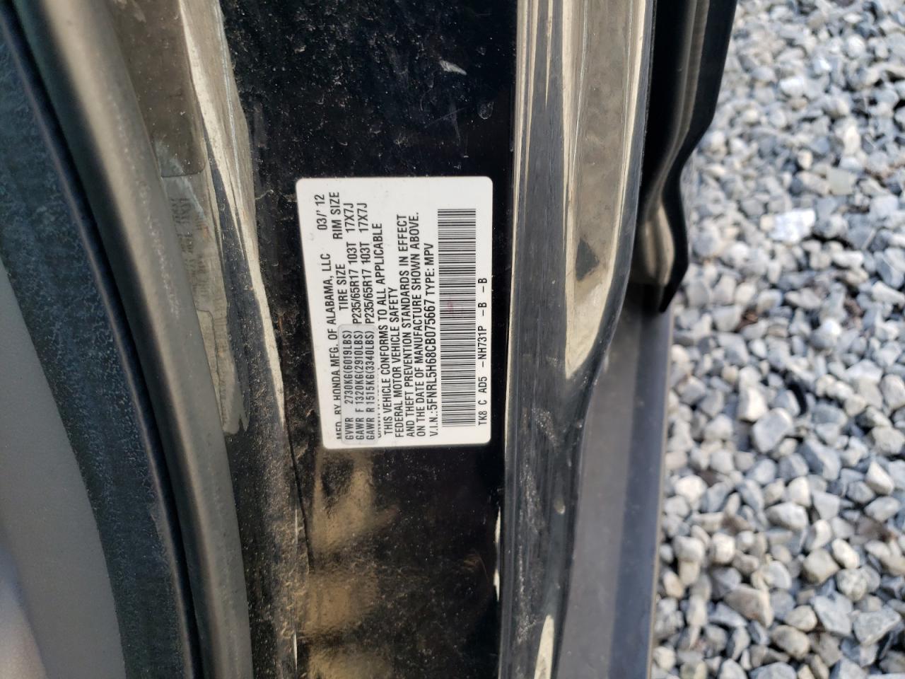 2012 Honda Odyssey - Image 13