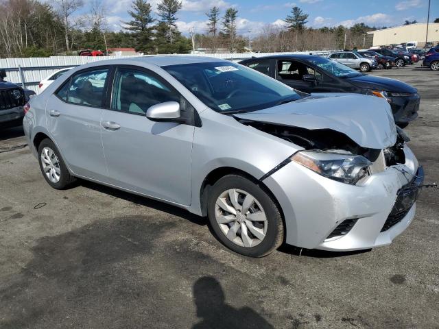  TOYOTA COROLLA 2016 Silver