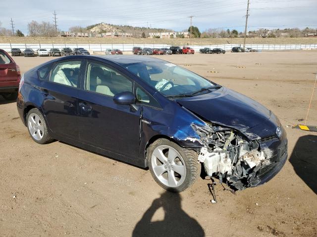 Hatchbacks TOYOTA PRIUS 2013 Granatowy