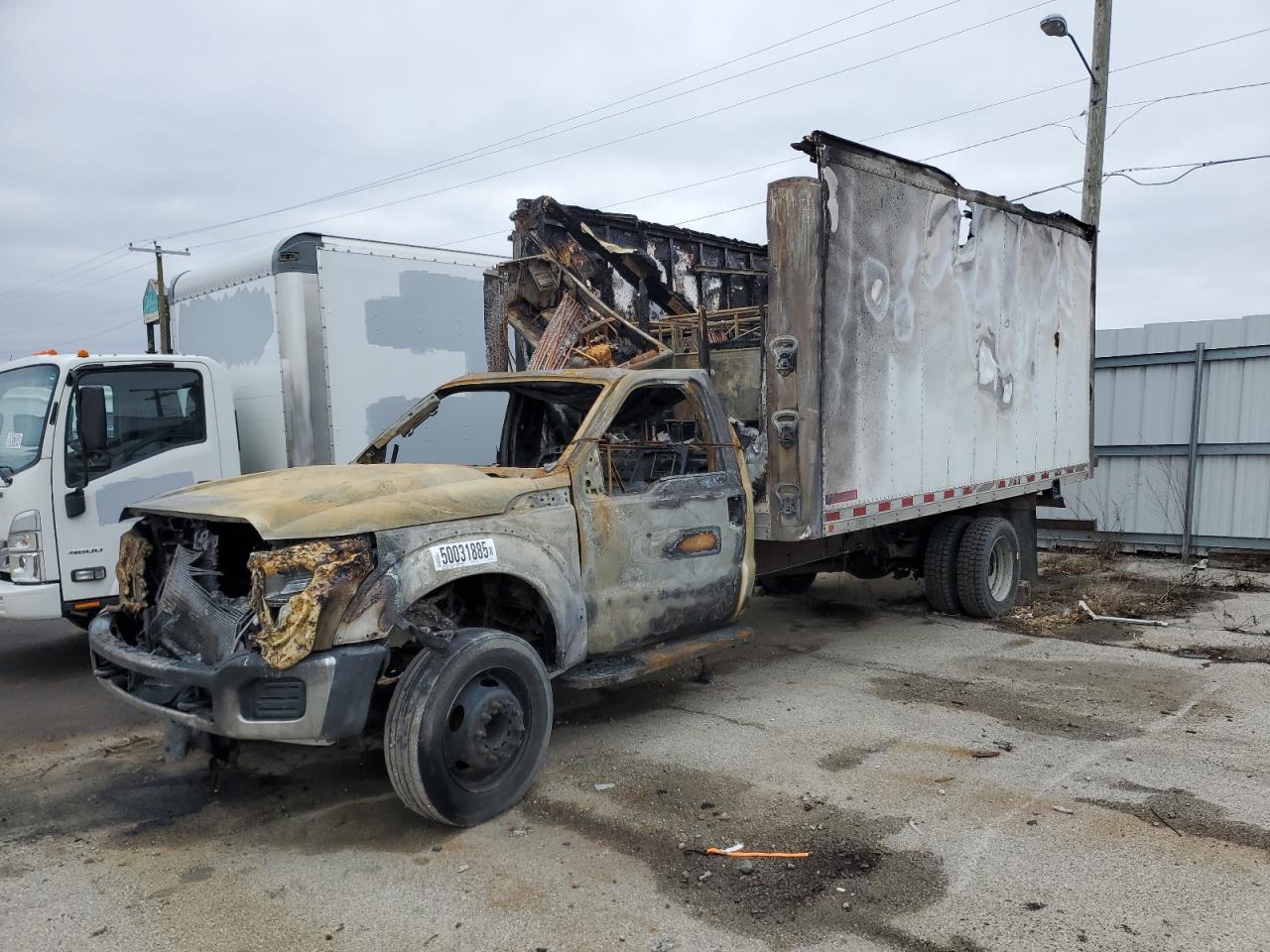 2016 Ford F550 Super Duty იყიდება Fort Wayne-ში, IN - Burn