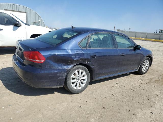 Sedans VOLKSWAGEN PASSAT 2015 Blue