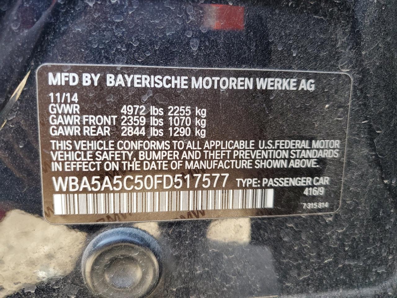 2015 BMW 5er - Image 12