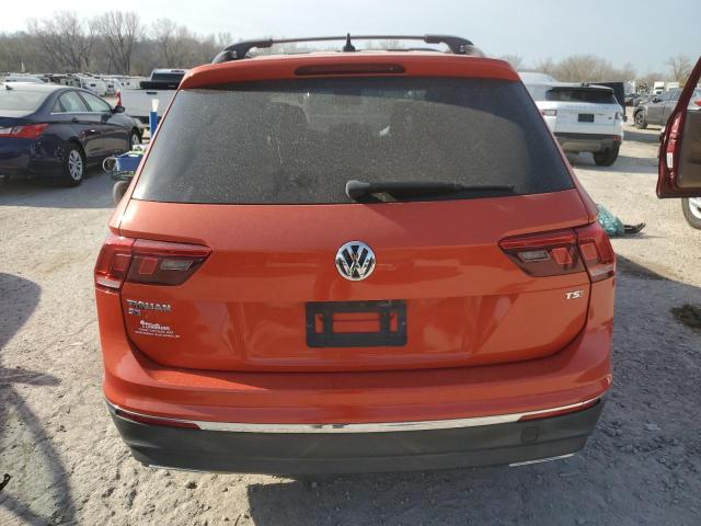  VOLKSWAGEN TIGUAN 2018 Оранжевий