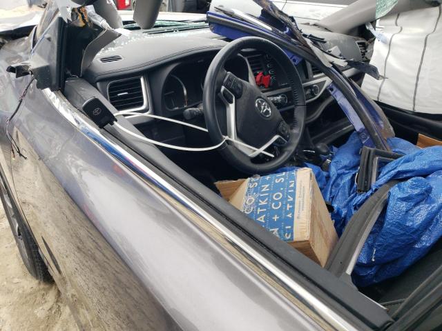  TOYOTA HIGHLANDER 2018 Szary