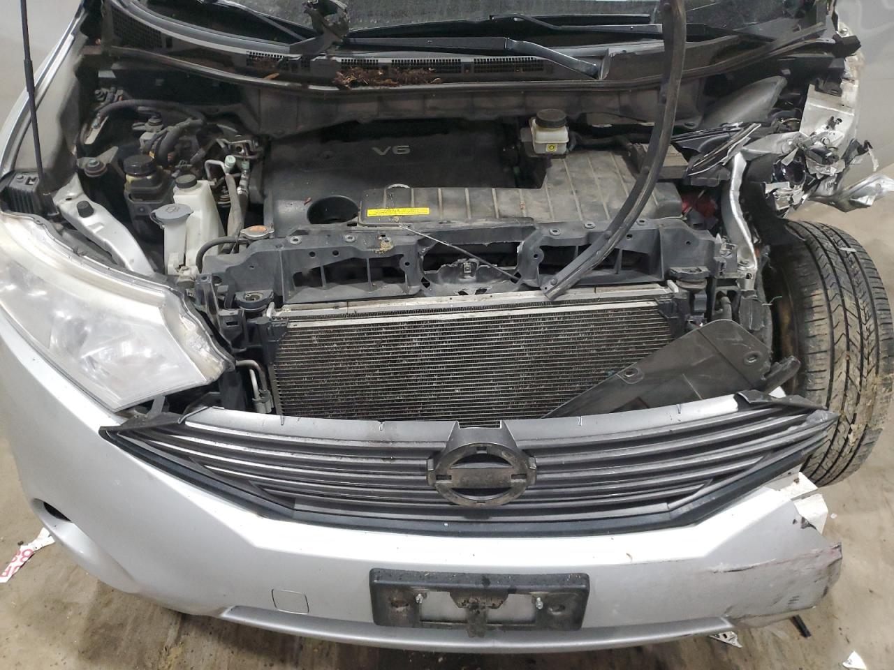 2015 Nissan Quest S VIN: JN8AE2KP6F9132782 Lot: 47605495