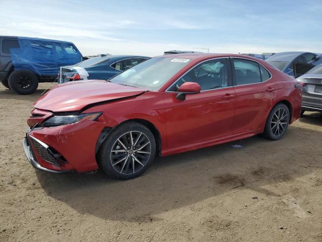  TOYOTA CAMRY 2021 Красный