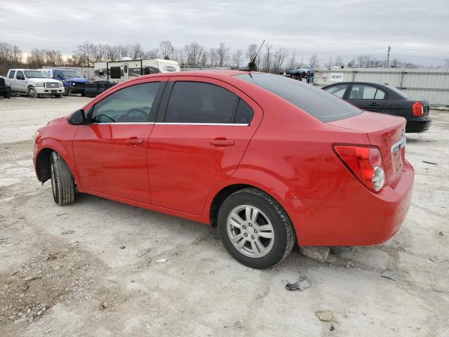  CHEVROLET SONIC 2013 Red