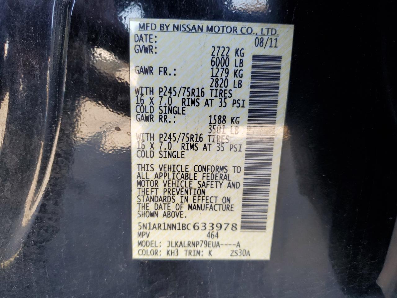 2011 Nissan Pathfinder - Image 13