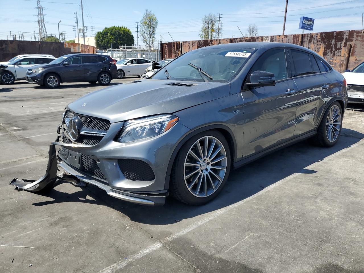 2018 Mercedes-Benz Gle Coupe 43 Amg en Venta en Wilmington, CA - Front End