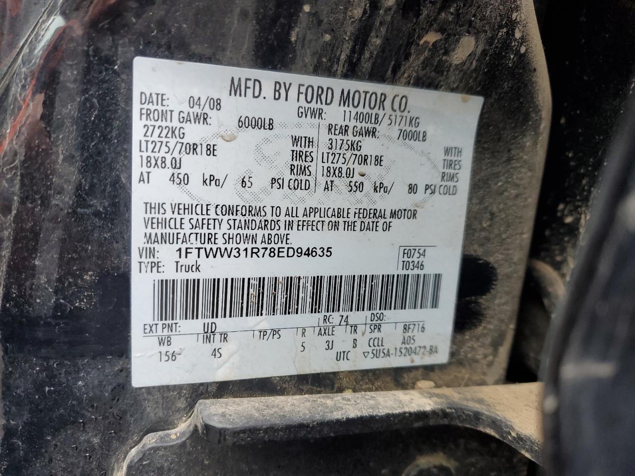 2008 Ford F350 - Image 12