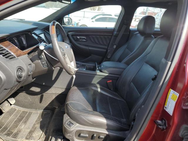 Sedans FORD TAURUS 2015 Czerwony