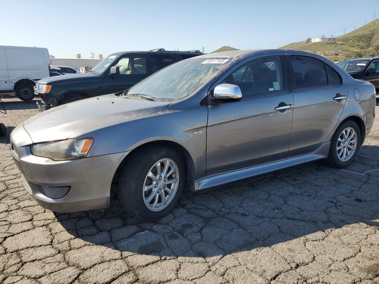 2013 Mitsubishi Lancer Es/Es Sport продається в Colton, CA - Rear End