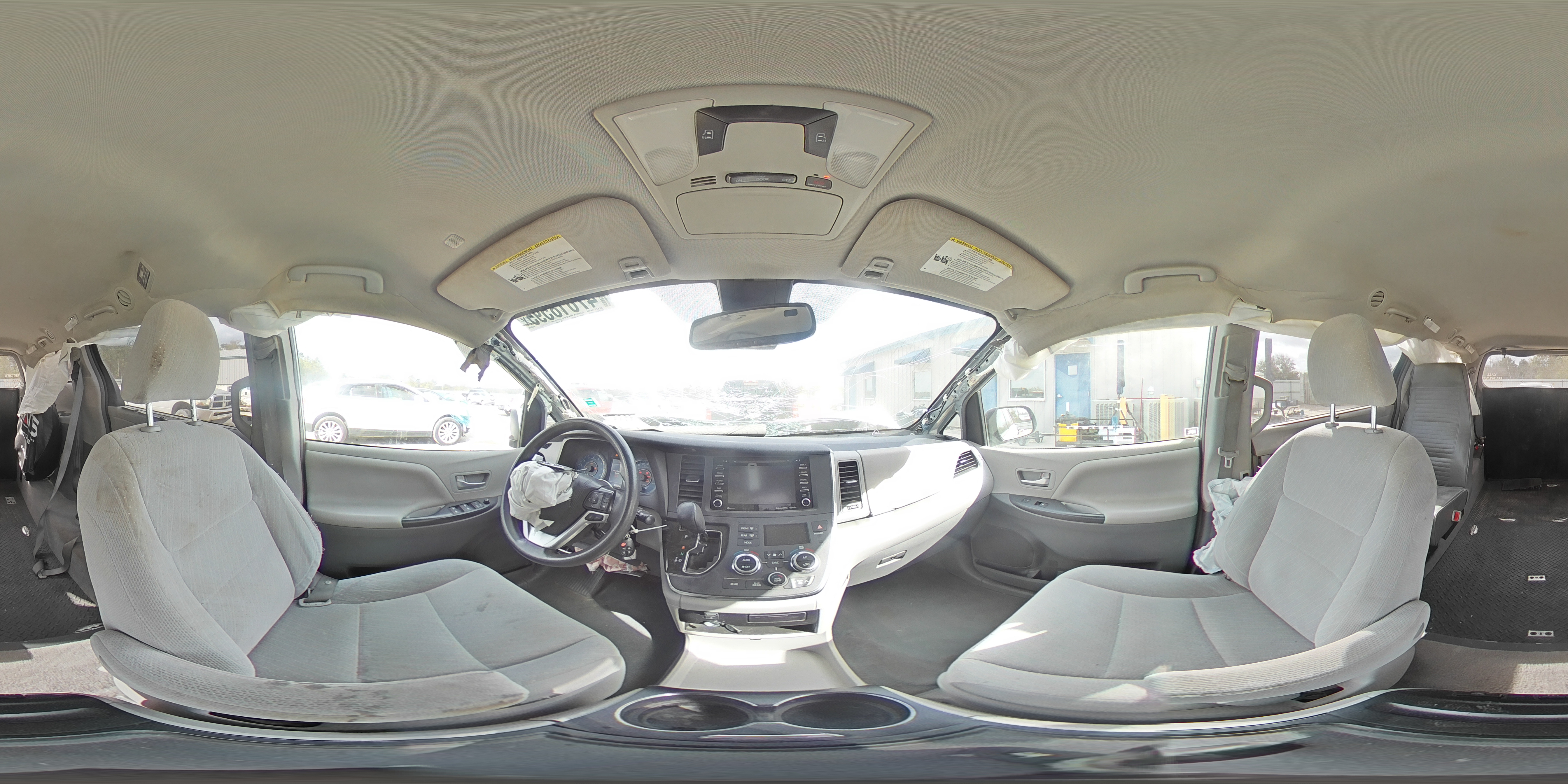 2019 Toyota Sienna Le VIN: 5TDKZ3DC7KS019908 Lot: 47618595