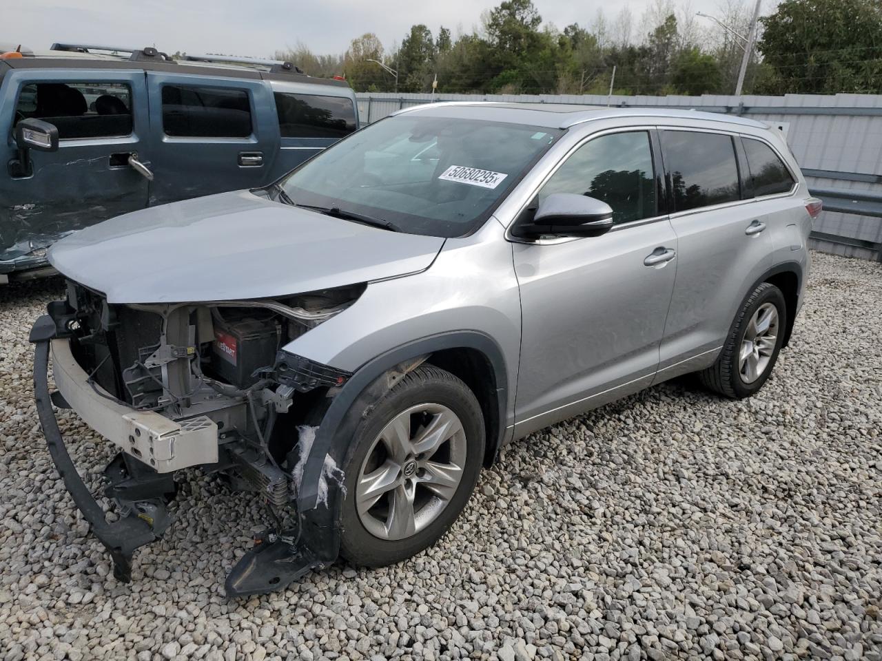 2016 Toyota Highlander Limited იყიდება Memphis-ში, TN - Front End