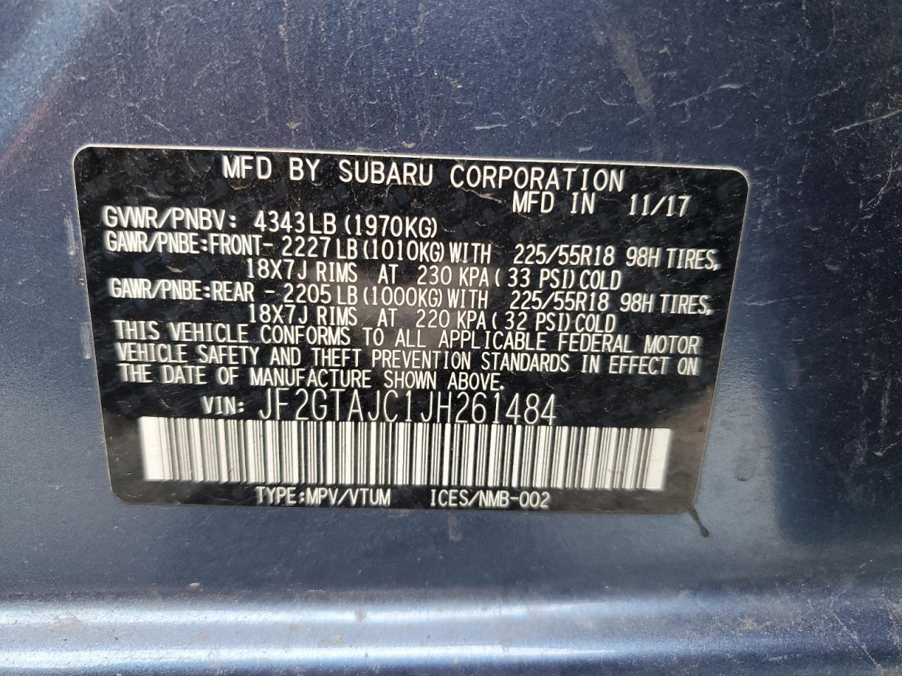 2018 Subaru XV - Image 12