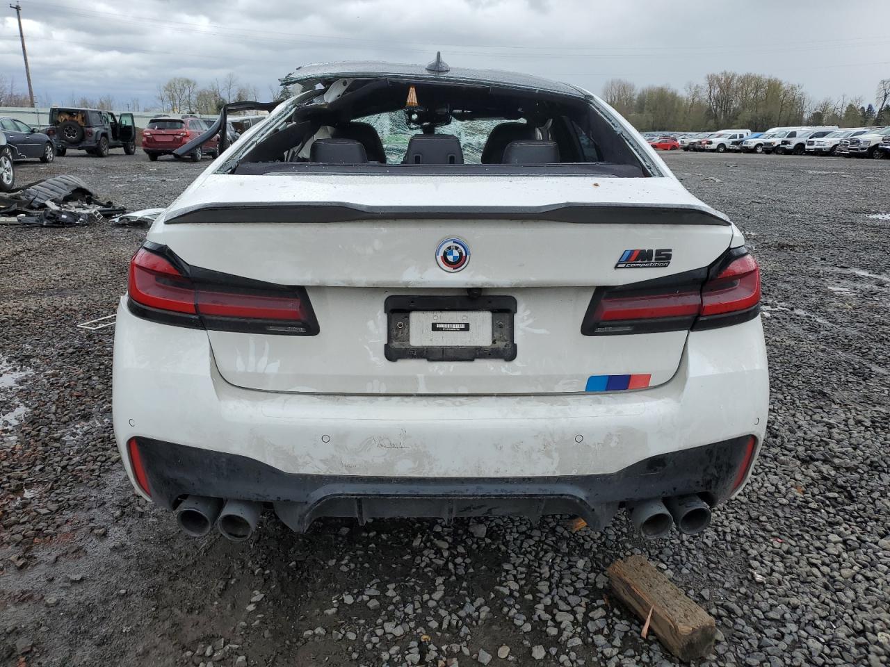 2022 BMW M5 VIN: WBS83CH08NCK37012 Lot: 50794005