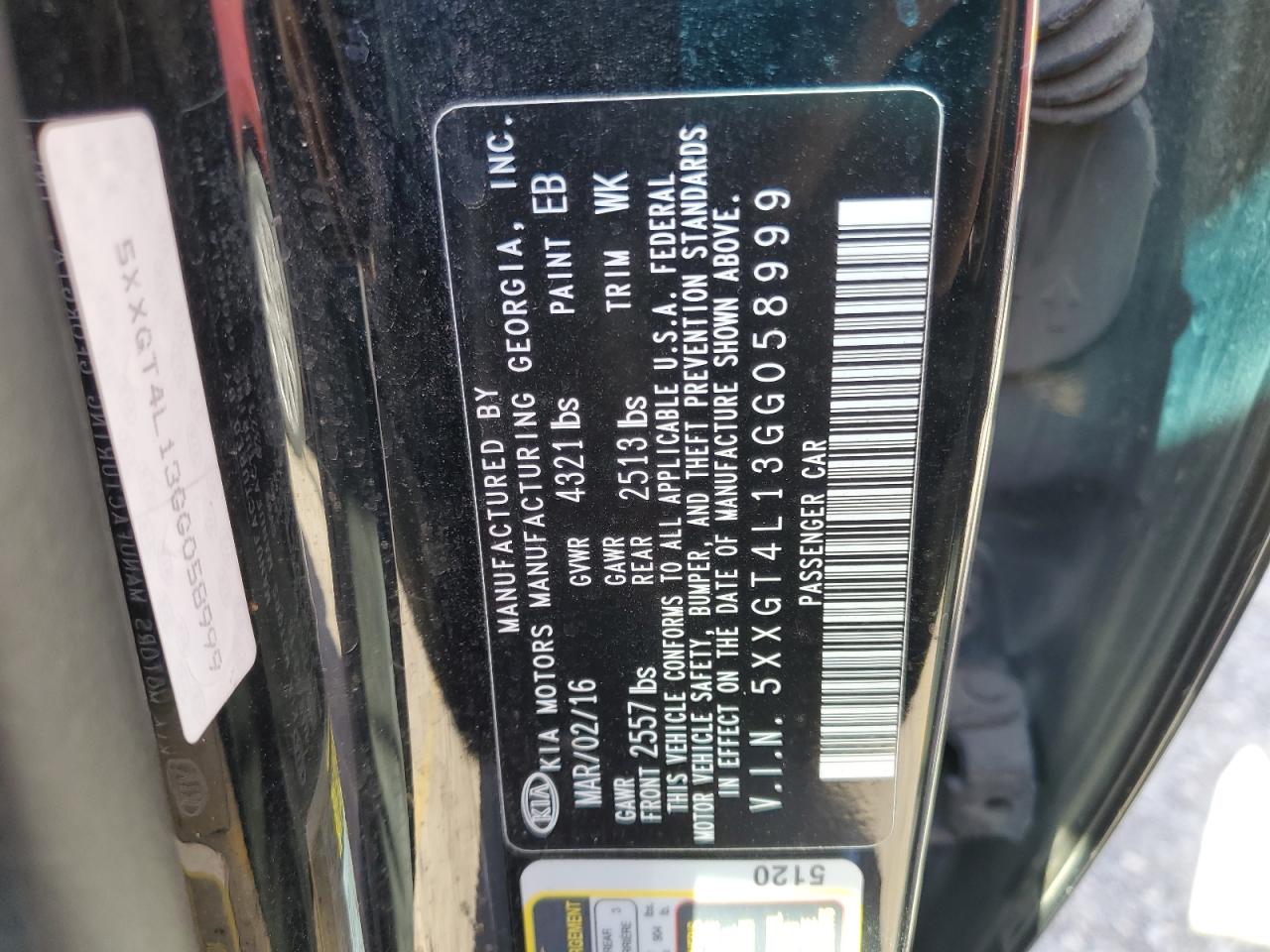 2016 Kia Optima - Image 12
