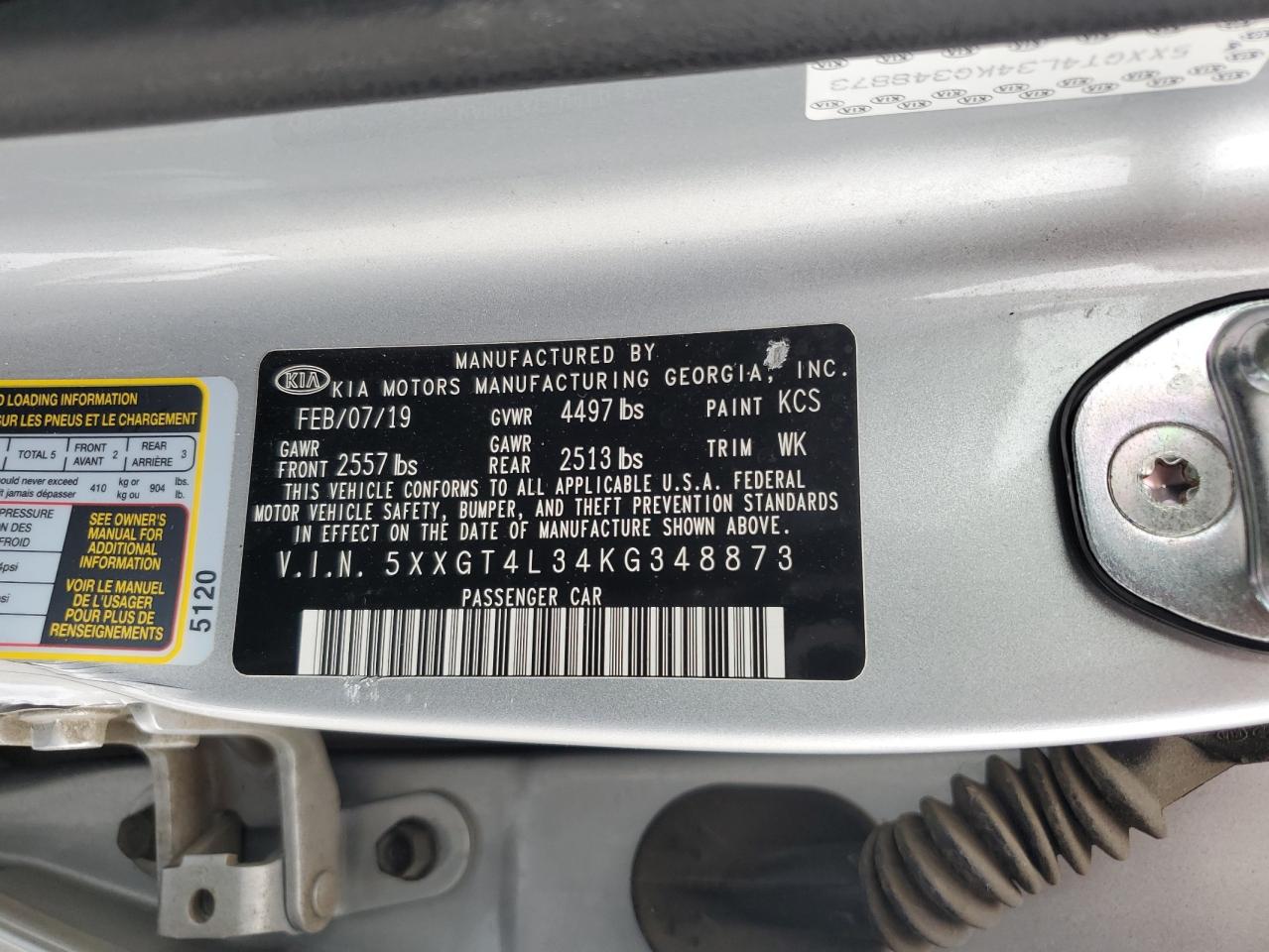 2019 Kia Optima - Image 13