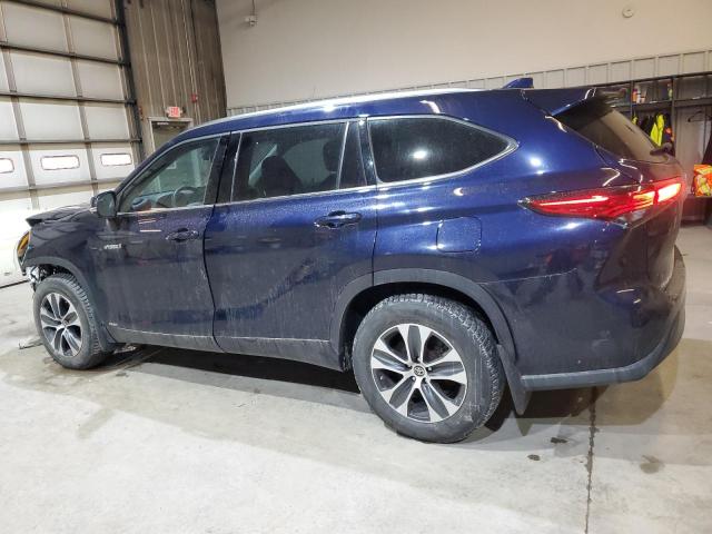  TOYOTA HIGHLANDER 2021 Blue