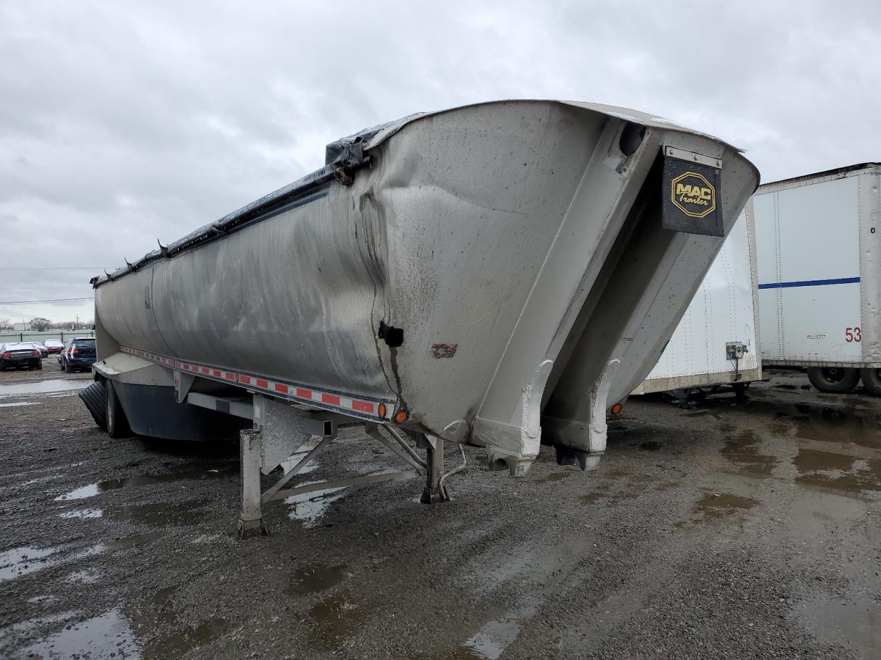 2016 Mac End Dump Trailer for Sale in Dyer, IN - All Over