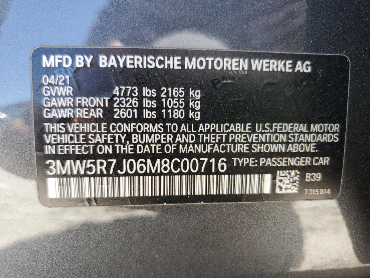 2021 BMW 3er - Image 12