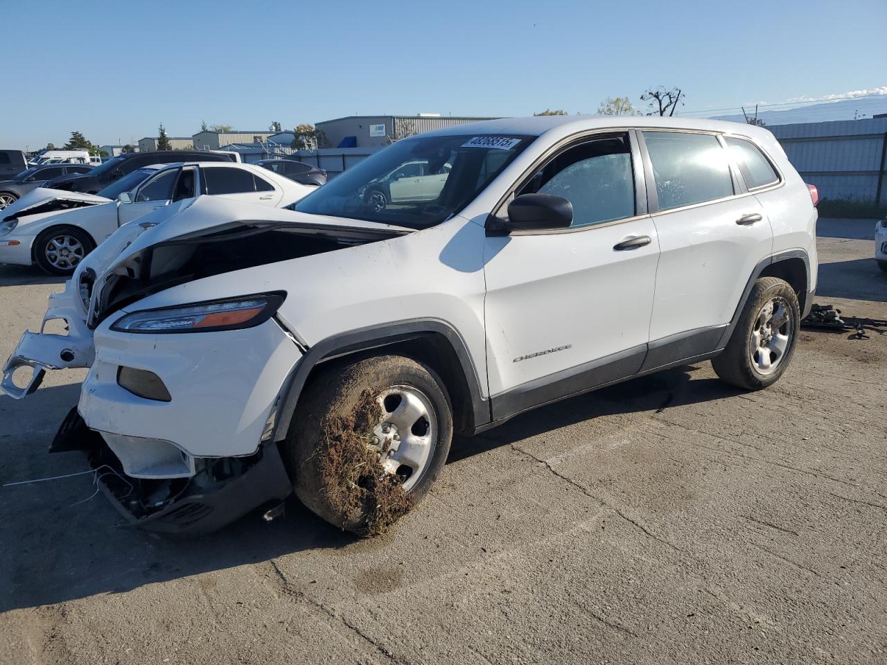 2014 Jeep Cherokee Sport en Venta en Bakersfield, CA - All Over
