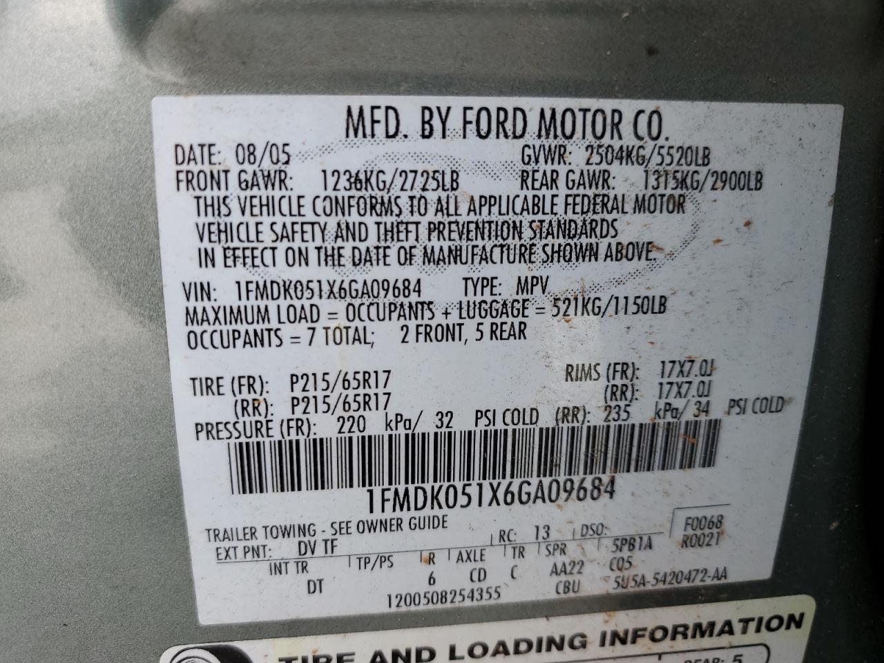 2006 Ford Freestyle - Image 15