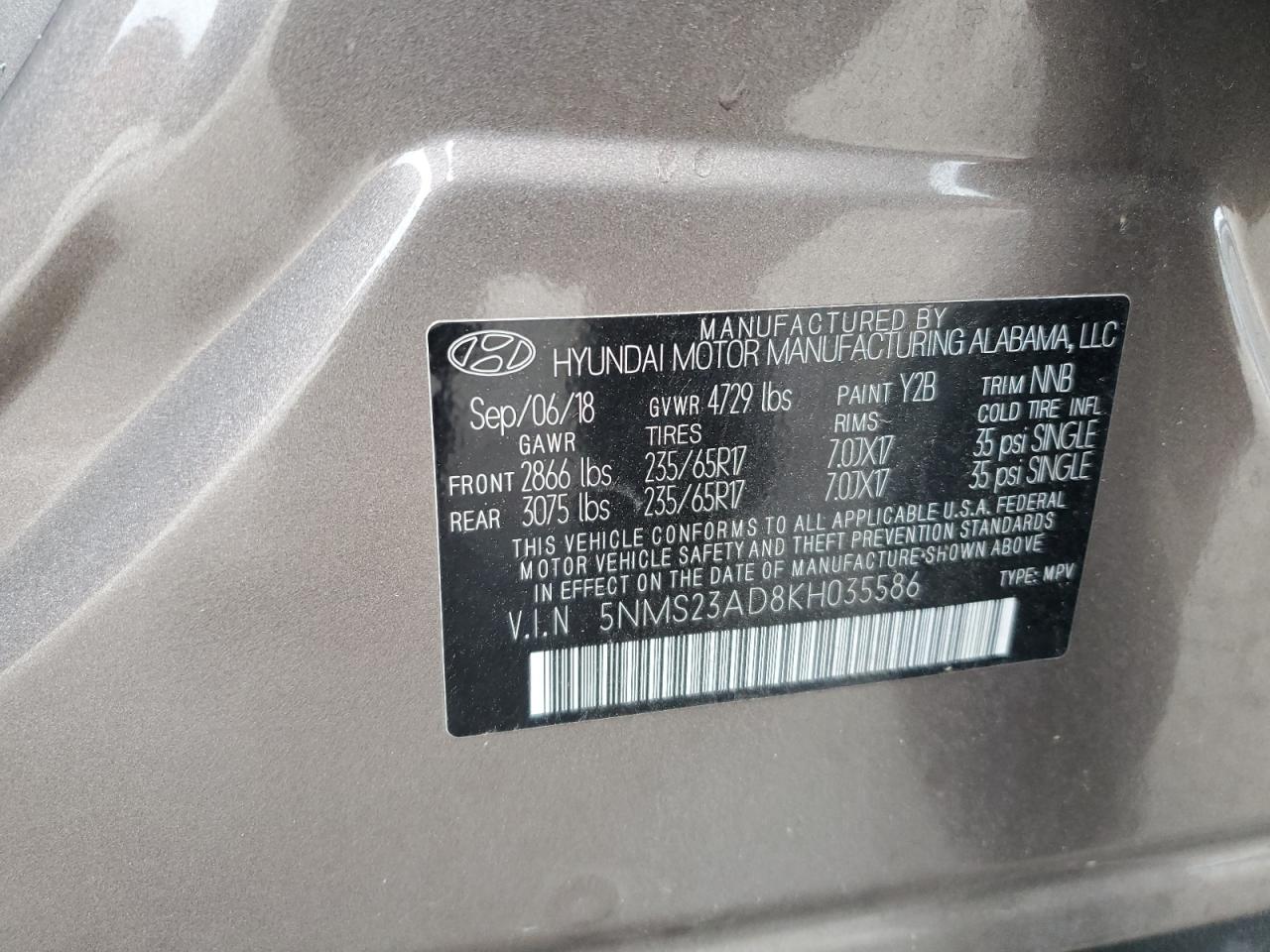 2019 Hyundai Santa Fe - Image 14