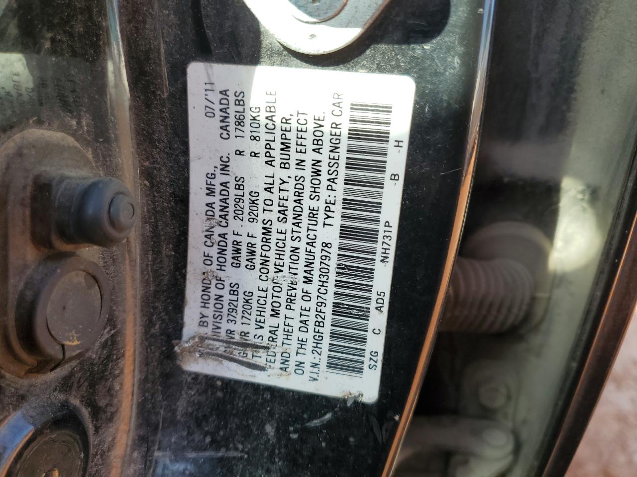 2012 Honda Civic - Image 12