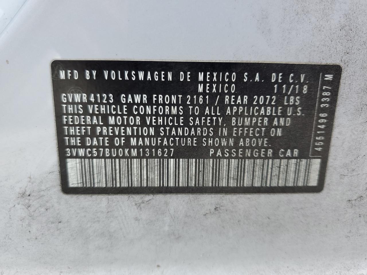 2019 Volkswagen Jetta - Image 12