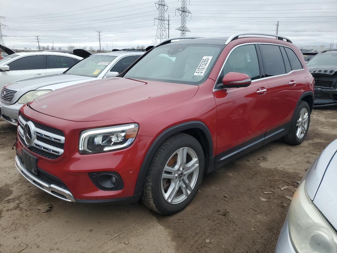 2020 Mercedes-Benz Glb 250 4Matic продається в Elgin, IL - Front End