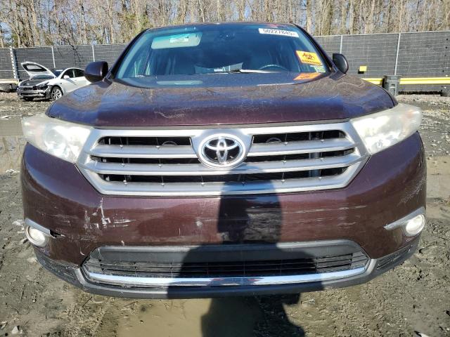 Паркетники TOYOTA HIGHLANDER 2012 Бордовий