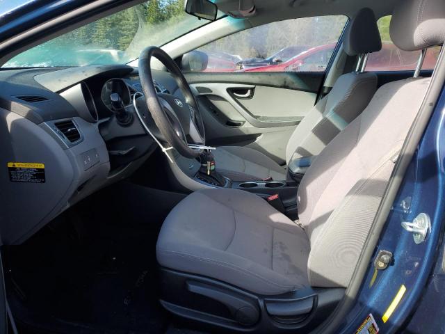  HYUNDAI ELANTRA 2016 Granatowy