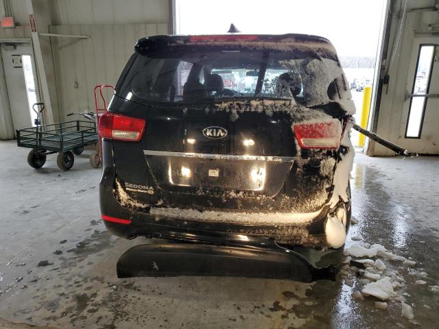  KIA SEDONA 2016 Чорний