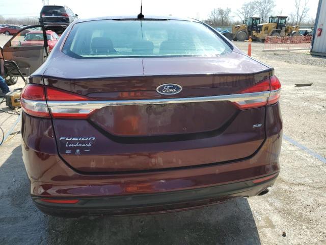  FORD FUSION 2017 Bordowy