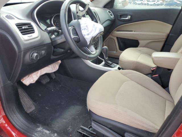  JEEP COMPASS 2018 Red