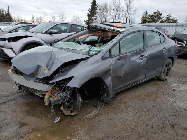 2015 HONDA CIVIC LX for sale at Copart ON - TORONTO