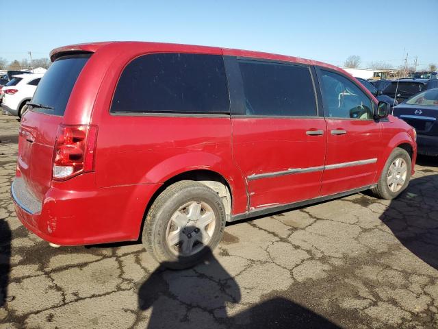Minivans DODGE CARAVAN 2013 Red