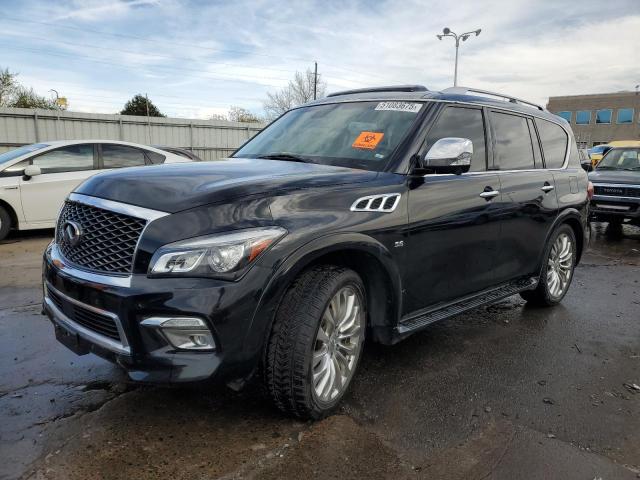  INFINITI QX80 2016 Black