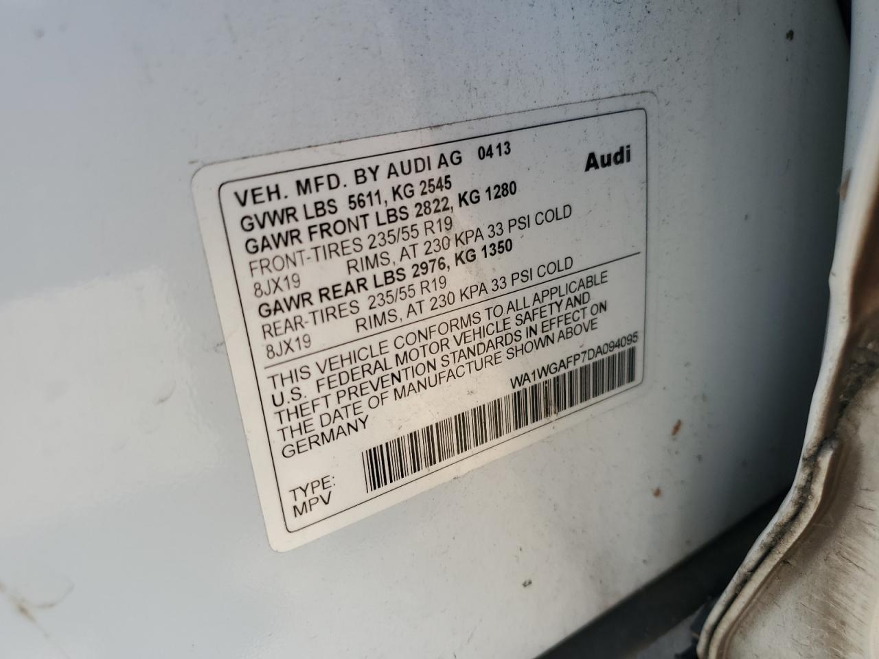 2013 Audi Q5 - Image 15