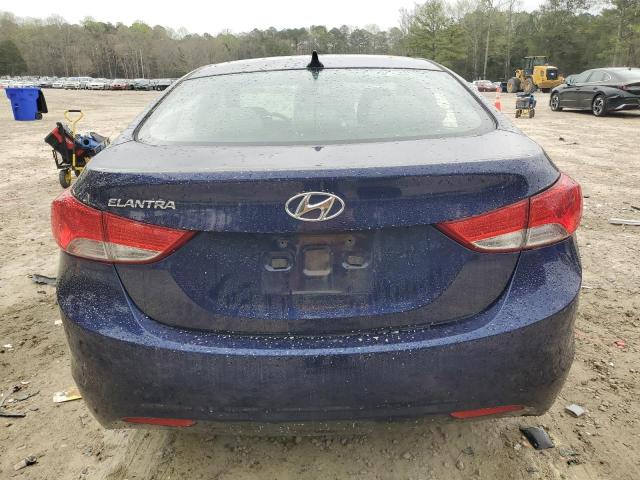  HYUNDAI ELANTRA 2012 Granatowy