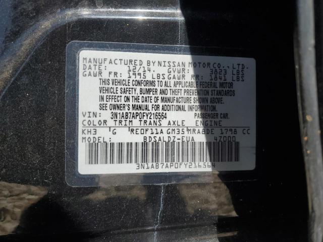 2015 NISSAN SENTRA S