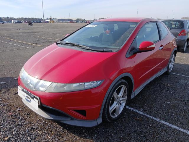 2008 HONDA CIVIC 1.8 I-VTEC TYPE S 3DR for sale at Copart SANDTOFT