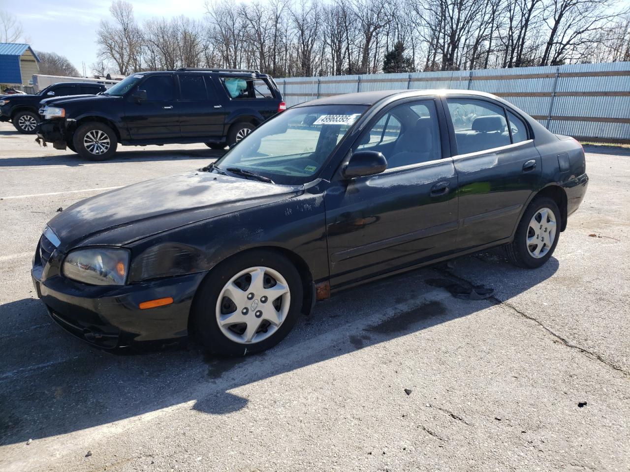 2004 Hyundai Elantra Gls VIN: KMHDN46DX4U901455 Lot: 49968395