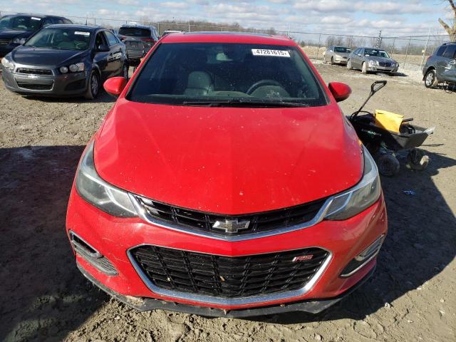  CHEVROLET CRUZE 2017 Czerwony