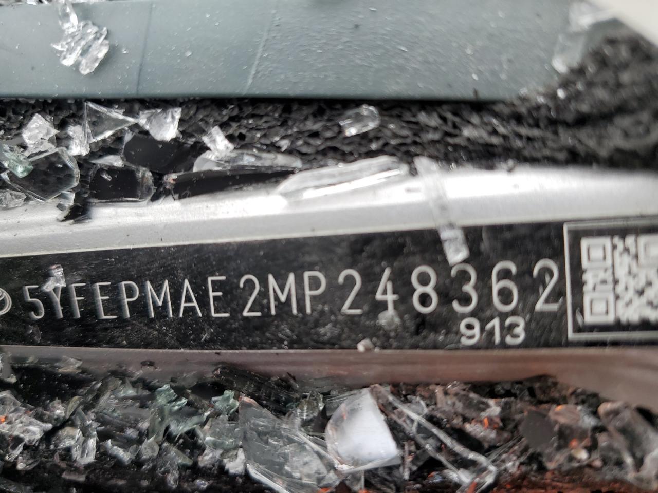 5YFEPMAE2MP248362 TOYOTA COROLLA 2021