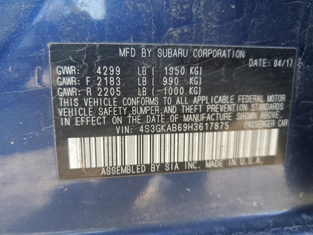2017 Subaru Impreza - Image 12